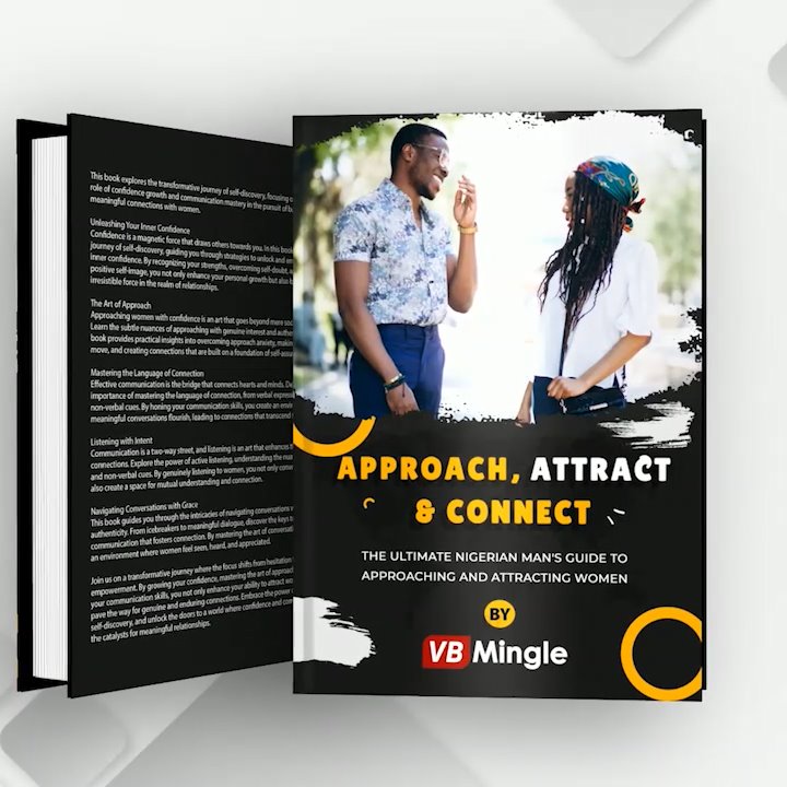 Approach, Attract & Connect by VB Mingle - For Men